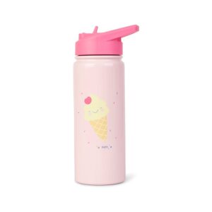 Saro Baby Thermos Bottle with Straw termos cu pai Ice Cream 500 ml-Țena