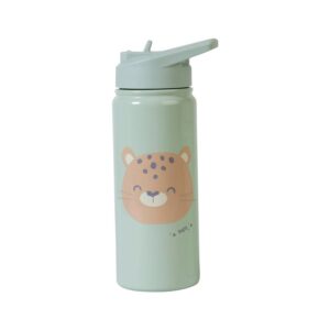 Saro Baby Thermos Bottle with Straw termos cu pai Mint 500 ml-Țena