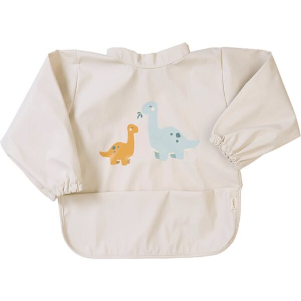 Saro Baby Waterproof Bib with Sleeves bavețică Sand 1 buc-Țena