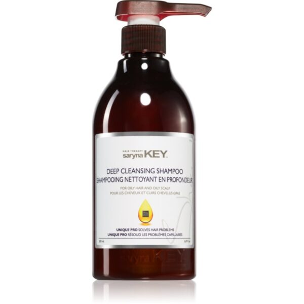 Saryna Key Deep Cleansing Shampoo șampon pentru par si scalp gras 500 ml-ro
