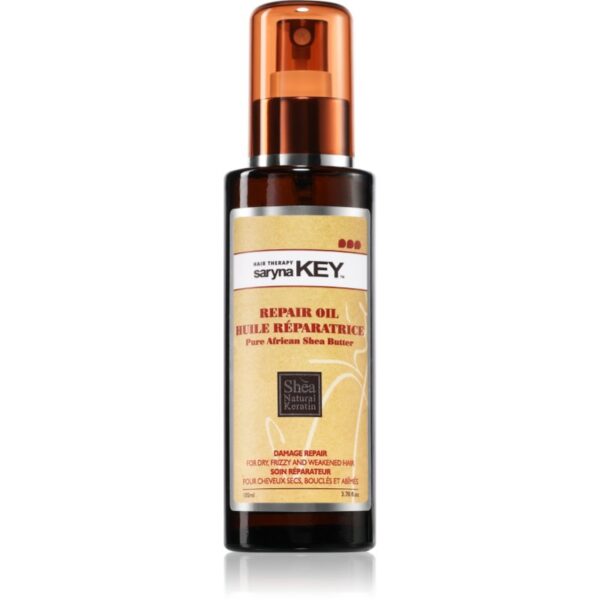 Saryna Key Pure African Shea Butter Damage Repair Ulei nutritiv pentru păr 105 ml-Țena