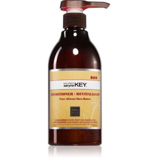 Saryna Key Pure African Shea Butter Damage Repair balsam pentru par uscat cu unt de shea 500 ml-Țena