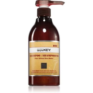 Saryna Key Pure African Shea Butter Damage Repair șampon pentru par uscat cu unt de shea 500 ml-Țena