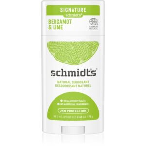 Schmidt's Bergamot + Lime deodorant stick relaunch 75 g-ro