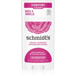 Schmidt's Rose + Vanilla deodorant fără conținut săruri de aluminiu 75 g-ro
