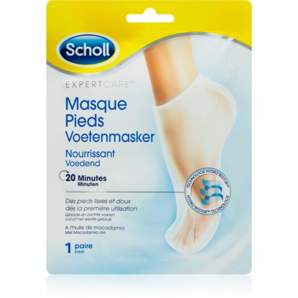 Scholl Expert Care mască hrănitoare profundă pentru picioare 1 buc-Țena