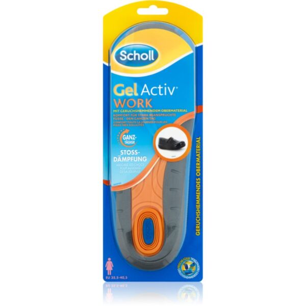 Scholl GelActiv Insole Work branțuri de încălțăminte 1 pereche-Țena