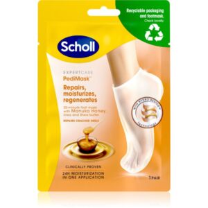 Scholl Manuka Honey mască hrănitoare profundă pentru picioare 1 buc-ro
