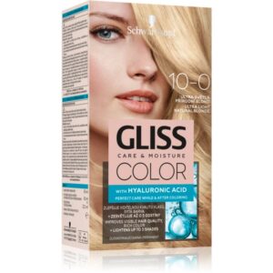 Schwarzkopf Gliss Color Culoare permanenta pentru par culoare 10-0 Ultra Light Natural Blonde 1 buc-ro