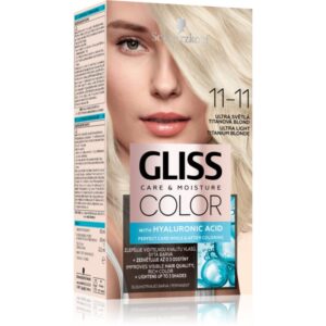 Schwarzkopf Gliss Color Culoare permanenta pentru par culoare 11-11 Ultra Light Titanium Blonde 1 buc-ro