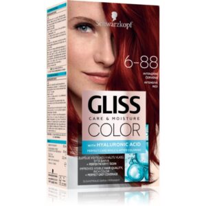 Schwarzkopf Gliss Color Culoare permanenta pentru par culoare 6-88 Intensive Red 1 buc-ro