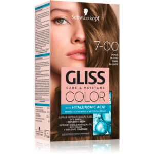 Schwarzkopf Gliss Color Culoare permanenta pentru par culoare 7-00 Dark Blonde 1 buc-Țena