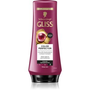 Schwarzkopf Gliss Color Perfector balsam protector pentru păr vopsit 200 ml-Țena