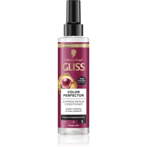 Schwarzkopf Gliss Color Perfector balsam regenerator pentru par vopsit sau suvitat 200 ml-Țena