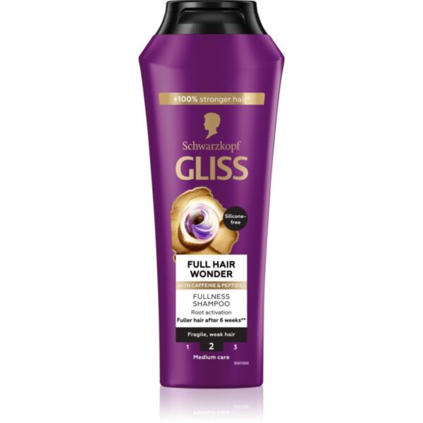 Schwarzkopf Gliss Full Hair Wonder sampon pentru regenerare pentru par deteriorat 250 ml-ro