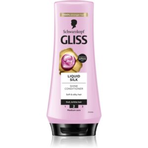 Schwarzkopf Gliss Liquid Silk balsam regenerator pentru intarire si stralucire 200 ml-Țena