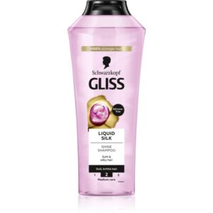 Schwarzkopf Gliss Liquid Silk sampon pentru regenerare pentru intarire si stralucire 400 ml-Țena