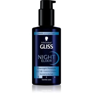 Schwarzkopf Gliss Night Elixir elixir leave-in pentru par uscat 100 ml-ro