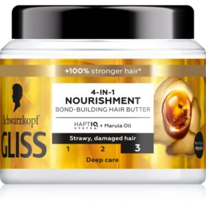 Schwarzkopf Gliss Oil Nutritive Masca intens hrănitoare pentru par deteriorat 400 ml-ro