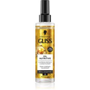 Schwarzkopf Gliss Oil Nutritive balsam regenerator pentru par indisciplinat 200 ml-Țena