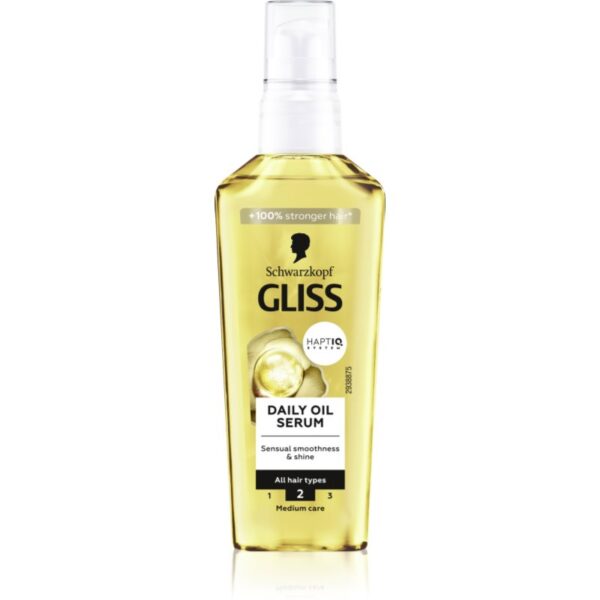 Schwarzkopf Gliss Oil Nutritive ser ulei pentru utilizarea de zi cu zi 75 ml-Țena