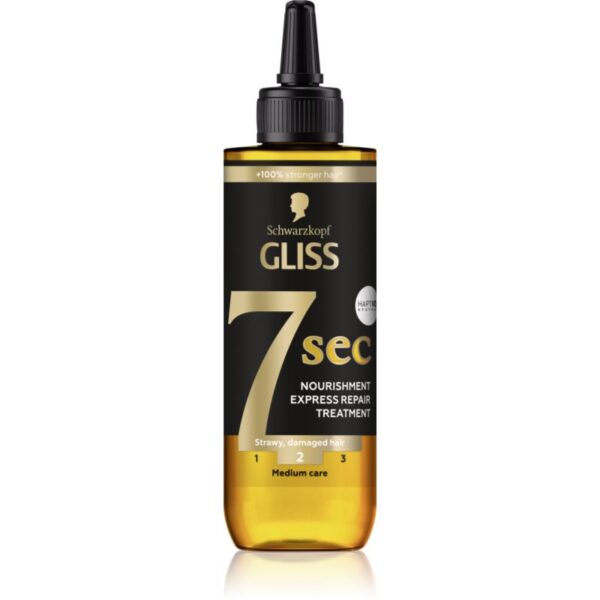 Schwarzkopf Gliss Oil Nutritive tratament regenerator pentru par sensibil 200 ml-ro