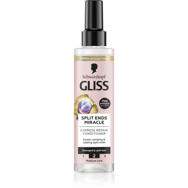 Schwarzkopf Gliss Split Ends Miracle balsam (nu necesita clatire) pentru varfuri despicate 200 ml-ro