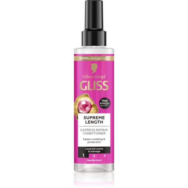 Schwarzkopf Gliss Supreme Length balsam regenerator pentru păr lung 200 ml-Țena