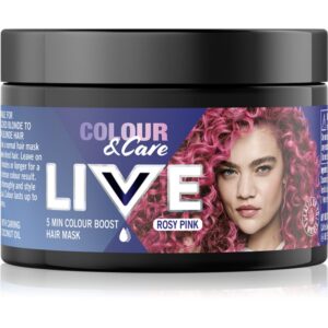 Schwarzkopf LIVE Colour & Care mască colorantă pentru păr culoare Rosy pink 150 ml-ro