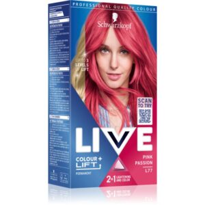 Schwarzkopf LIVE Colour + Lift Culoare permanenta pentru par culoare L77 Pink Passion 1 buc-ro