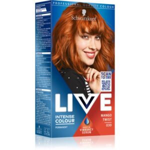 Schwarzkopf LIVE Intense Colour Culoare permanenta pentru par culoare 030 Mango Twist 1 buc-ro