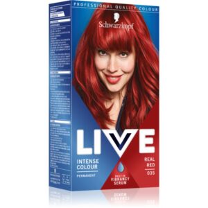 Schwarzkopf LIVE Intense Colour Culoare permanenta pentru par culoare 035 Real Red 1 buc-ro