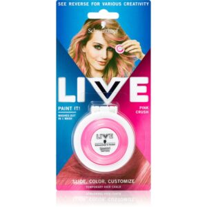Schwarzkopf LIVE Paint It cretă pentru păr culoare Pink Crush 3.5 g-Țena