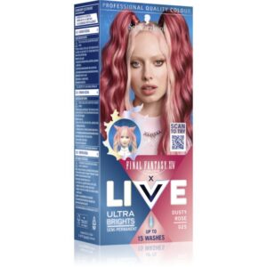 Schwarzkopf LIVE Ultra Brights or Pastel vopsea de păr semipermanentă culoare 025 Dusty Rose 1 buc-Țena