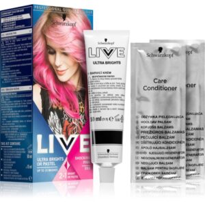 Schwarzkopf LIVE Ultra Brights or Pastel vopsea de păr semipermanentă culoare 093 Shocking Pink 1 buc-ro