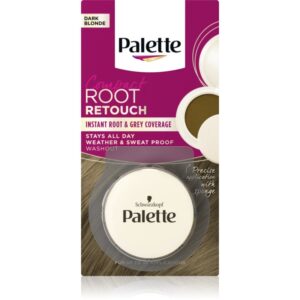 Schwarzkopf Palette Compact Root Retouch corector pentru acoperirea firelor carunte de par cu efect de pulbere culoare Dark Blonde 3 g-Țena