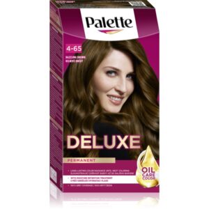 Schwarzkopf Palette Deluxe Culoare permanenta pentru par culoare 4-65 Dazzling Brown 1 buc-ro