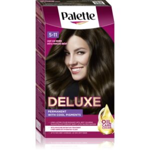 Schwarzkopf Palette Deluxe Culoare permanenta pentru par culoare 5-11 Light Ash Brown 1 buc-ro