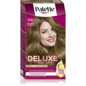 Schwarzkopf Palette Deluxe Culoare permanenta pentru par culoare 7-0 (400) Medium Blonde 1 buc-ro