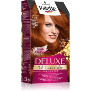 Schwarzkopf Palette Deluxe Culoare permanenta pentru par culoare 7-77 (562) Intensive Shiny Copper 1 buc-ro