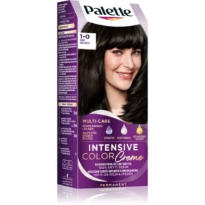 Schwarzkopf Palette Intensive Color Creme Culoare permanenta pentru par culoare 1-0 N1 Black 1 buc-Țena