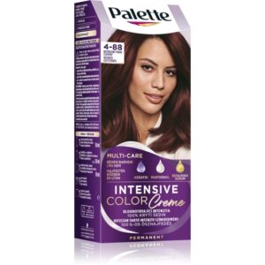 Schwarzkopf Palette Intensive Color Creme Culoare permanenta pentru par culoare 4-88 (RF3) Intensive Dark Red 1 buc-Țena