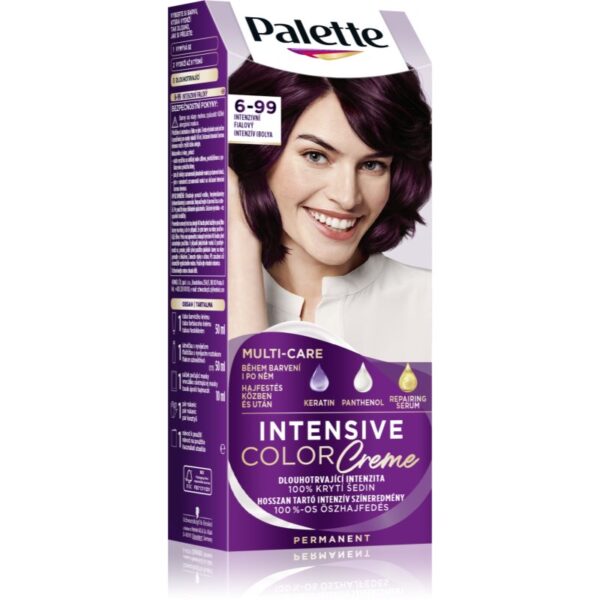 Schwarzkopf Palette Intensive Color Creme Culoare permanenta pentru par culoare 6-99 (V5) Intense Violet 1 buc-ro