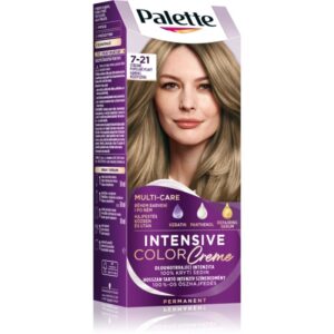 Schwarzkopf Palette Intensive Color Creme Culoare permanenta pentru par culoare Medium Ash Blonde 7-21 1 buc-ro