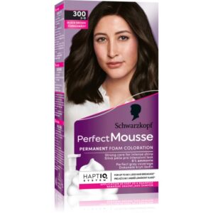 Schwarzkopf Perfect Mousse Culoare permanenta pentru par culoare 300 Black brown 1 buc-ro