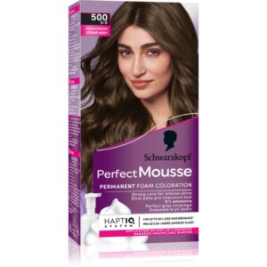 Schwarzkopf Perfect Mousse Culoare permanenta pentru par culoare 500 Medium brown 1 buc-ro
