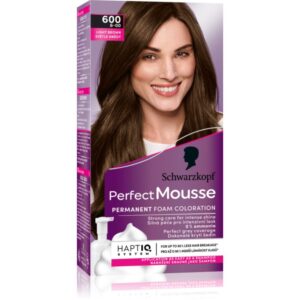 Schwarzkopf Perfect Mousse Culoare permanenta pentru par culoare 600 Light brown 1 buc-ro