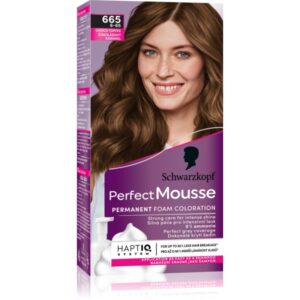 Schwarzkopf Perfect Mousse Culoare permanenta pentru par culoare 665 Choco Toffee 1 buc-ro