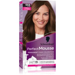 Schwarzkopf Perfect Mousse Culoare permanenta pentru par culoare 668 Hazelnut 1 buc-Țena