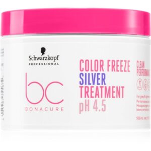 Schwarzkopf Professional BC Bonacure Color Freeze Silver masca neutralizeaza tonurile de galben 500 ml-ro